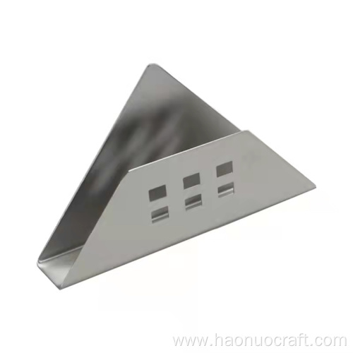 Toalla de papel vertical triangular de acero inoxidable